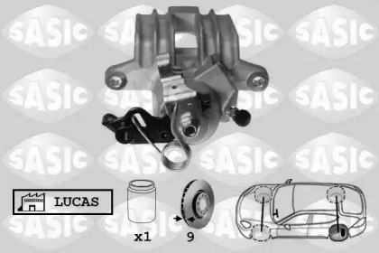 Суппорт диского колесного тормозного механизма / -держатель SASIC для VW BORA Variant (1J6) 1.4 16V