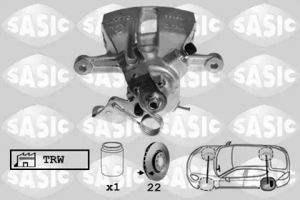 Суппорт диского колесного тормозного механизма / -держатель SASIC для VW MULTIVAN V (7HM, 7HN, 7HF, 7EF, 7EM, 7EN) 1.9 TDI