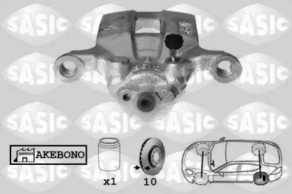 Суппорт диского колесного тормозного механизма / -держатель SASIC для NISSAN X-TRAIL (T30) 2.2 dCi 4x4