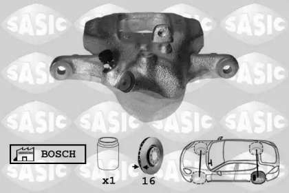 Суппорт диского колесного тормозного механизма SASIC для VW CRAFTER 30-50 c бортовой платформой/ходовая часть (2F_) 2.0 TDI
