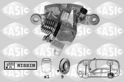 Суппорт диского колесного тормозного механизма / -держатель SASIC для HONDA JAZZ II (GD_, GE3, GE2) 1.2 i-DSI (GD5, GE2)