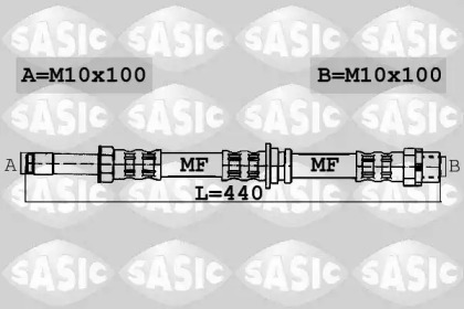 Тормоза SASIC для VW CRAFTER 30-50 c бортовой платформой/ходовая часть (2F_) 2.0 TDI