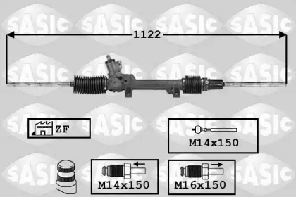 Рулевое управления SASIC для PEUGEOT 205 I (741A/C) 1.7 Diesel