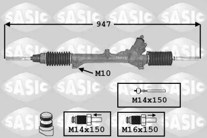 Рулевой механизм / насос SASIC для PEUGEOT 405 I (15B) 1.8 Turbo Diesel