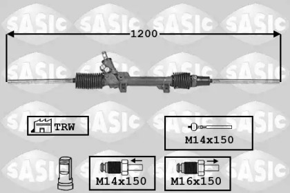Рулевое управления SASIC для PEUGEOT 306 Кабриолет (7D, N3, N5) 1.8 16V
