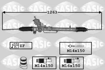 Рулевое управления SASIC для VW BORA Variant (1J6) 2.3 V5
