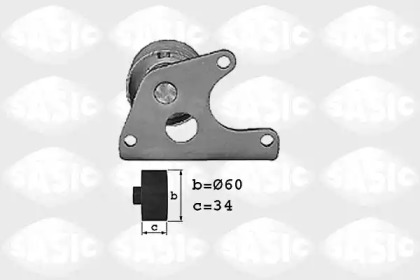 Ремень ГРМ / комплект SASIC для PEUGEOT 205 I (741A/C) 1.7 Diesel