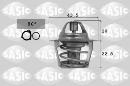 Термостат SASIC для PEUGEOT J5 автобус (290P) 2.5 D