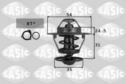 Термостат SASIC для VW GOLF II (19E, 1G1) 1.8 GTI 16V