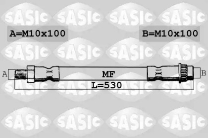 Тормоза SASIC для PEUGEOT 306 Кабриолет (7D, N3, N5) 2.0 16V