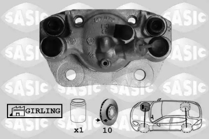 Суппорт диского колесного тормозного механизма SASIC для PEUGEOT 205 I (741A/C) 1.7 Diesel