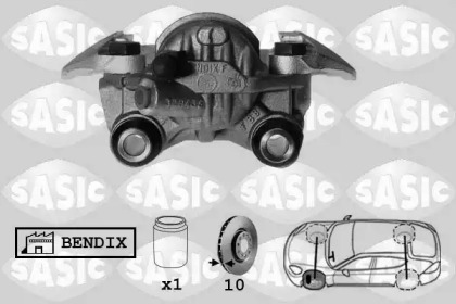 Суппорт диского колесного тормозного механизма / -держатель SASIC для PEUGEOT 405 I (15B) 1.9 Diesel