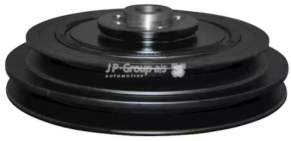 Ременный шкив JP GROUP для VW TRANSPORTER IV c бортовой платформой/ходовая часть (70XD) 2.5 Syncro