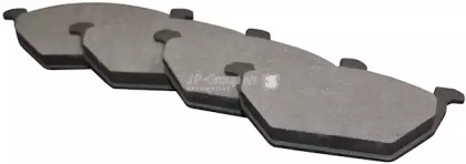 Тормозные колодки JP GROUP для VW POLO (6R, 6C) 1.4 BiFuel