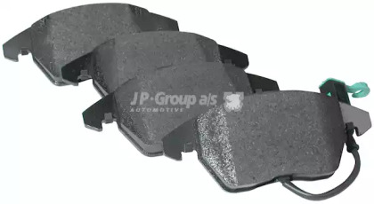 Тормозные колодки JP GROUP для VW POLO (6R, 6C) 1.4 BiFuel
