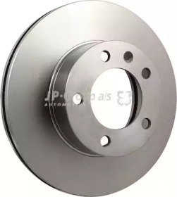 Тормозной диск JP GROUP для NISSAN INTERSTAR Фургон (X70) dCi 140