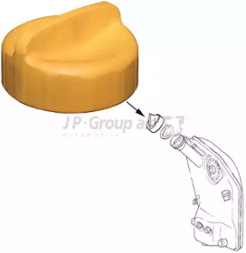 Головка цилиндра JP GROUP для PORSCHE 911 3.3 SC Turbo
