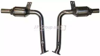 Выхлопная система JP GROUP для PORSCHE BOXSTER (986) 2.7
