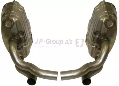 Выхлопная система JP GROUP для PORSCHE 911 Кабриолет (997) 3.6 Carrera