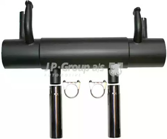 Выхлопная система JP GROUP для PORSCHE 356 купе B 1600 Super 75