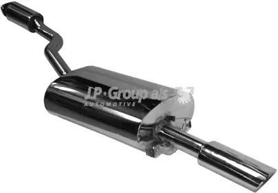 Выхлопная система JP GROUP для PORSCHE 944 2.5 S
