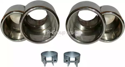 Выхлопная система JP GROUP для PORSCHE 911 Кабриолет (996) 3.6 Turbo 4