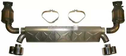 Выхлопная система JP GROUP для PORSCHE 911 Кабриолет (996) 3.6 Turbo 4