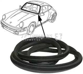 Автомобиль, передняя часть JP GROUP для PORSCHE 911 3.3 Turbo