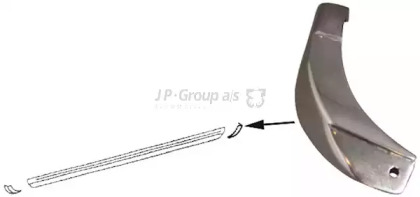 Кабина пассажира JP GROUP для PORSCHE 911 2.0 T