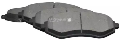 Тормозные колодки JP GROUP для CHEVROLET KALOS 1.2