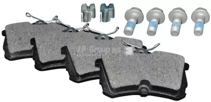 Тормозные колодки JP GROUP для HONDA ACCORD VII Tourer (CM, CN) 2.4 (CM2)