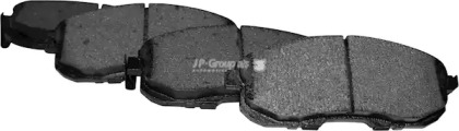 Тормозные колодки JP GROUP для NISSAN JUKE (F15) 1.6 DIG-T 4x4