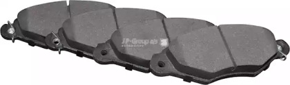 Тормозные колодки JP GROUP для RENAULT KANGOO (KC0/1_) 1.4 (KC0C, KC0H, KC0B, KC0M)