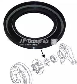 Подшипник ступицы колеса JP GROUP для VW TRANSPORTER III c бортовой платформой/ходовая часть 1.6 D