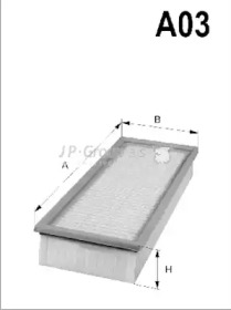 Фильтры JP GROUP для FORD TRANSIT автобус (E_ _) 2.5 DI (EBL, EDL, EDS, ESL, ESS)