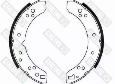 Тормозная колодка / накладка GIRLING для FORD ESCORT I (AFH, ATH) 950