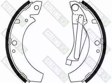 Барабанный тормозной механизм GIRLING для VW SCIROCCO (53) 1.6