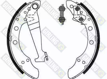 Тормозная колодка / накладка GIRLING для VW PASSAT Variant (33) 1.6