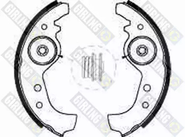 Тормозная колодка / накладка GIRLING для FIAT PANDA (141_) 1000 4x4