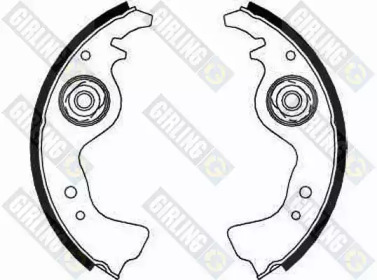 Тормозная колодка / накладка GIRLING для FIAT PANDA (141_) 1000 4x4
