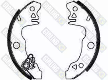 Барабанный тормозной механизм GIRLING для DACIA 1410 универсал 1.4