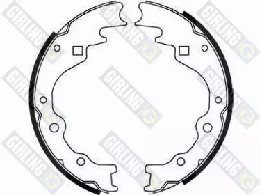 Барабанный тормозной механизм GIRLING для MAZDA E-SERIE автобус (SR1) E2000 4WD