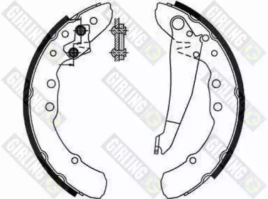 Тормозная колодка / накладка GIRLING для VW GOLF II (19E, 1G1) 1.8 i Cat Syncro