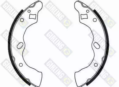 Тормозная колодка / накладка GIRLING для MAZDA 121 II (DB) 1.3 16V