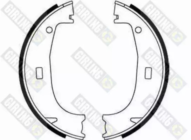 Барабанный тормозной механизм GIRLING для BMW 3 Compact (E36) 318 ti