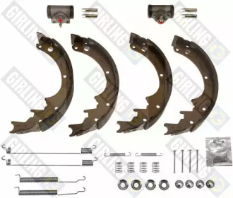 Барабанный тормозной механизм GIRLING для NISSAN CABSTAR (F22, H40) 2.5 TD (F22)