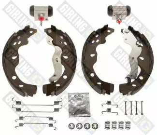 Тормозная колодка / накладка GIRLING для SUZUKI SX4 (EY, GY) 1.6 VVT 4x4 (RW 416)
