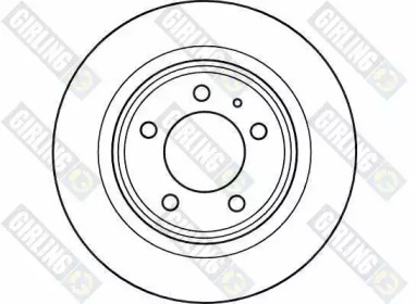 Дисковой тормозной механизм GIRLING для BMW 3 (E30) M3 2.3