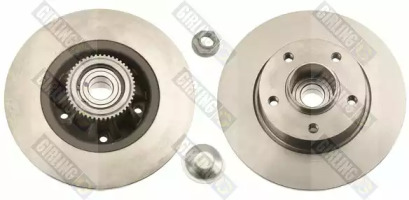 Тормозной диск GIRLING для NISSAN PRIMASTAR Фургон (X83) 2.0