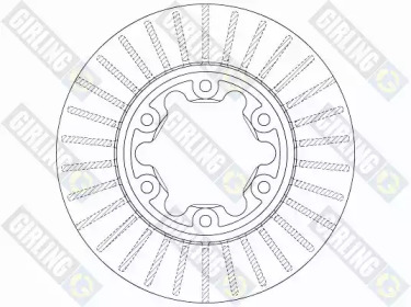 Дисковой тормозной механизм GIRLING для MAZDA E-SERIE Фургон (SR2) E2000 4WD